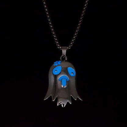 Halloween Glowing Ghost Pendant