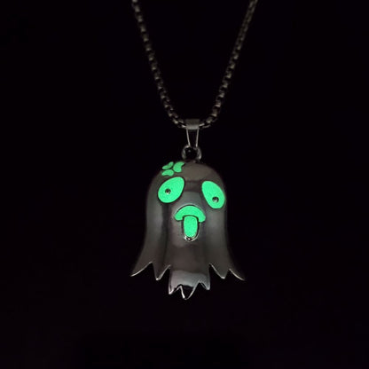 Halloween Glowing Ghost Pendant