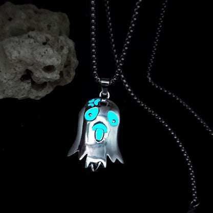 Halloween Glowing Ghost Pendant