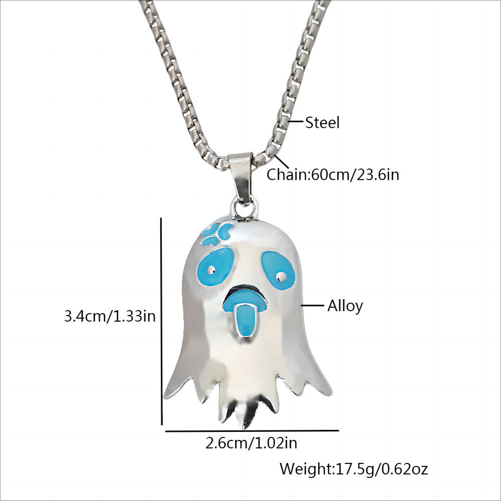 Halloween Glowing Ghost Pendant