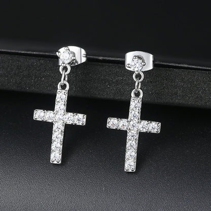 Religious Crystal Drop Crosses