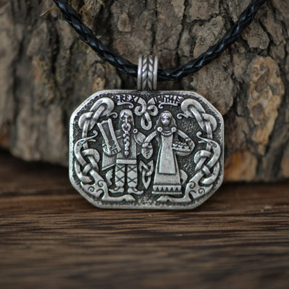 Silver Viking Talisman Pendant