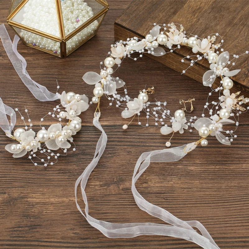 Childs' Floral Wedding Headband