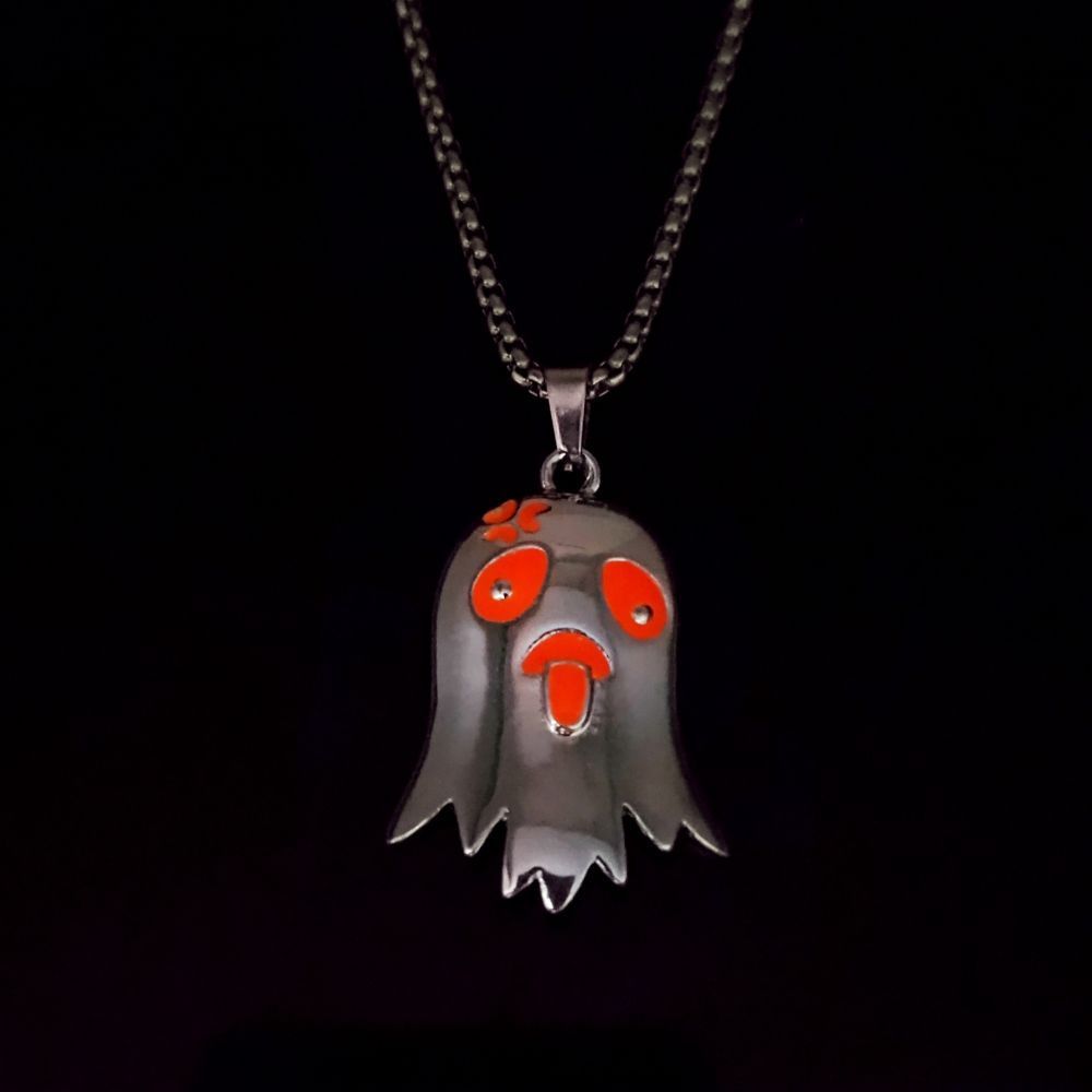 Halloween Glowing Ghost Pendant