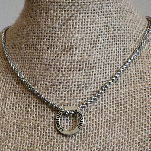 Silver Integrity Necklace