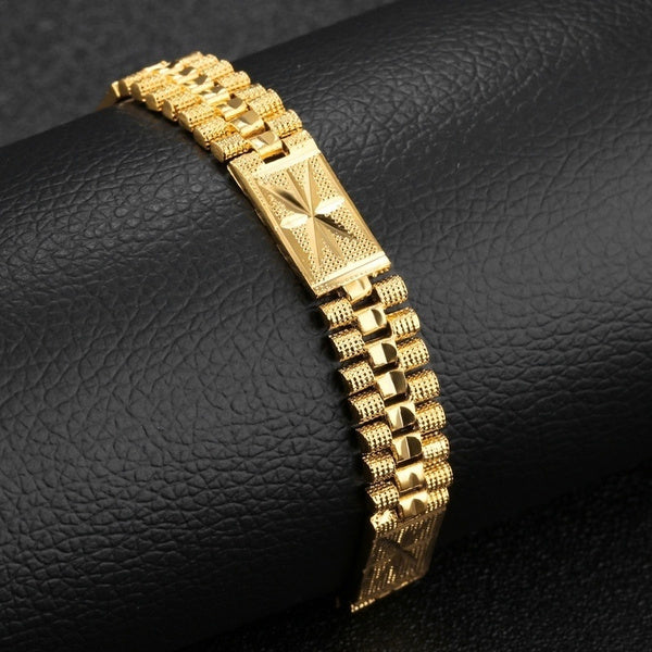 Vintage Gold Wrist Wrap Bracelet