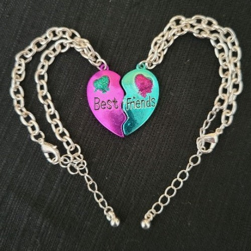 Best Friends Rainbow Hearts, Unicorn Bracelets