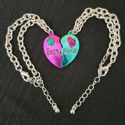Best Friends Rainbow Hearts, Unicorn Bracelets