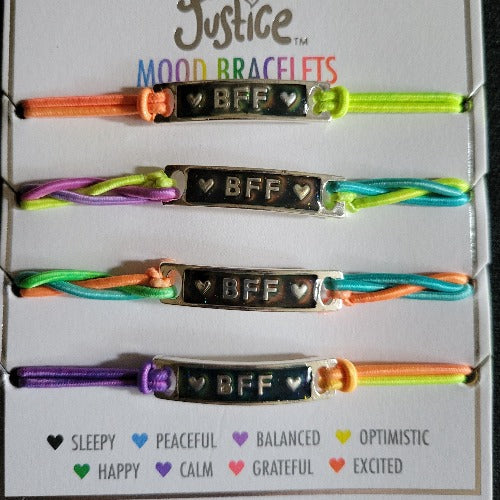 Best Friends Neon Mood Wrist Wraps 4 Pcs.