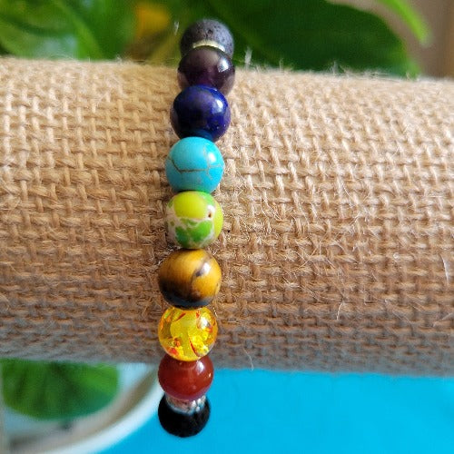 Diffuser Lava Beads with Charms