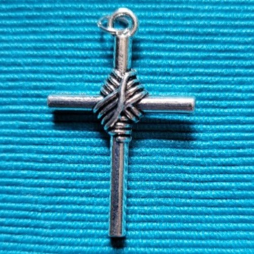 Silver, Black, Red Crosses Chains Extra.