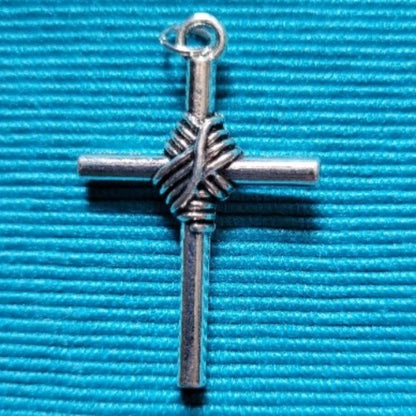 Silver, Black, Red Crosses Chains Extra.