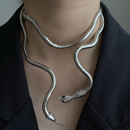 Wrap Around Snake Necklace