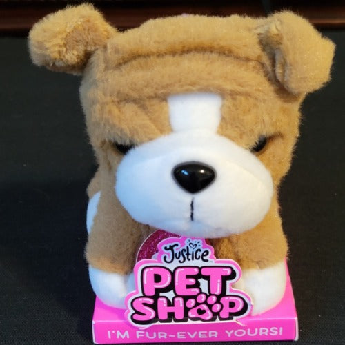 Justice Animal Stuffies with Leash 3 Styles