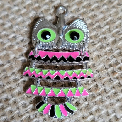Silver and Acrylic Charms