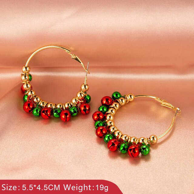 Christmas Bells Dangle Earrings
