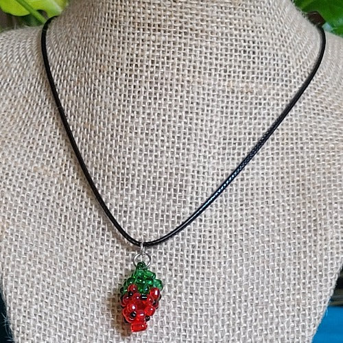 Kids' Seed Bead Character Rope Necklaces