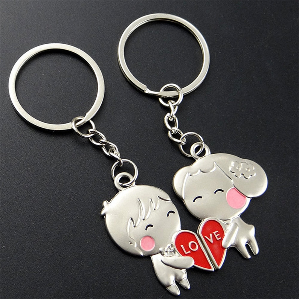 I Love You Heart Key Chain 2 Pcs