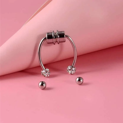 Stainless Steel Magnet Nose Ring