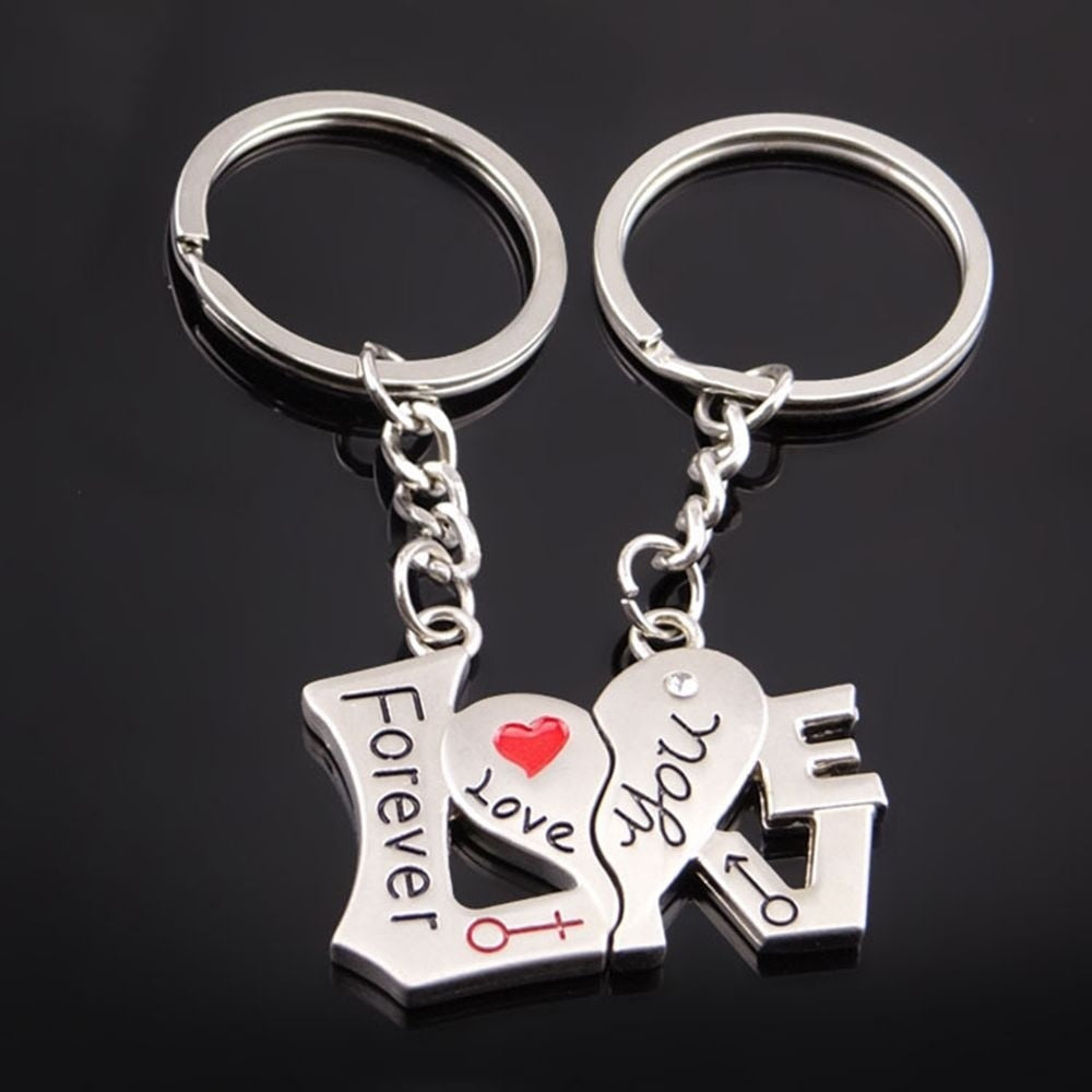 I Love You Heart Key Chain 2 Pcs