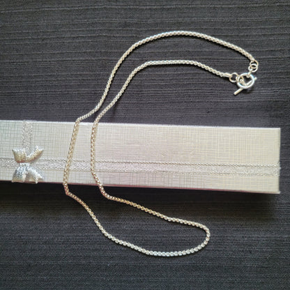 Silver Linked Box Chains