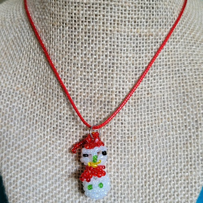 Kids' Seed Bead Character Rope Necklaces