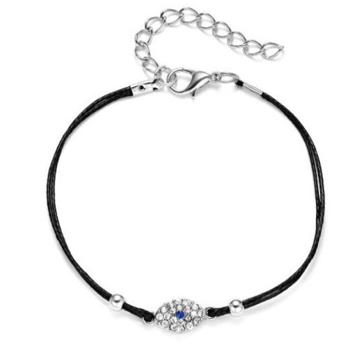 Turkish Lucky Blue Evil Eye Beaded Bracelet