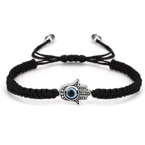 Turkish Lucky Blue Evil Eye Beaded Bracelet