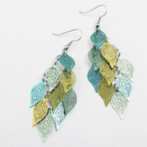 Falling Leaves Drop Earrings