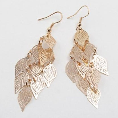 Falling Leaves Drop Earrings