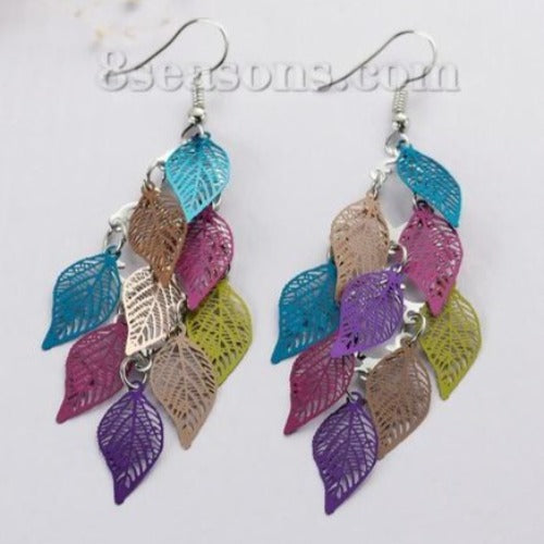 Falling Leaves Drop Earrings